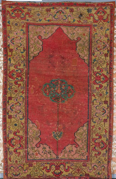 Oushak tæppe (uld) af Turkish School