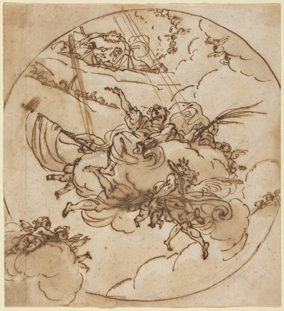 Apotheosen af San Vitale af Ubaldo Gandolfi