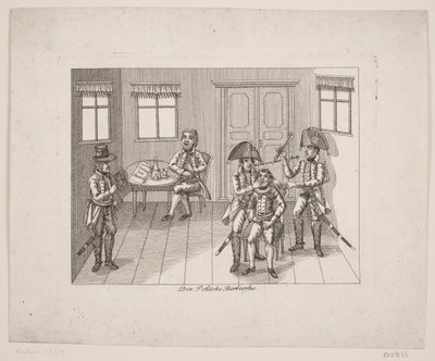 Den politiske barberstue af Ubekendt