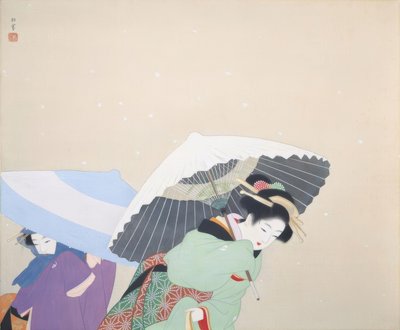 Store snefnug af Uemura Shoen