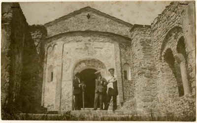 Klosteret San Pietro al Monte, Civate, Lombardiet, Italien, fotografi af Ugo Monneret de Villard, ca. 1910 af Ugo Monneret de Villard