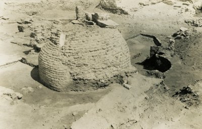 Kuppelbygning, al-Fustat, Egypten, foto af Ugo Monneret de Villard af Ugo Monneret de Villard