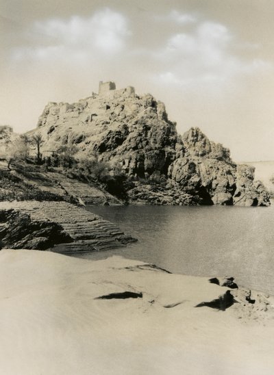 Befæstet landsby i Diffinarti, Sudan, foto af Ugo Monneret de Villard af Ugo Monneret de Villard