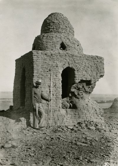 Den store grav, nekropolis, Qasr Ibrim, Egypten, foto af Ugo Monneret de Villard af Ugo Monneret de Villard