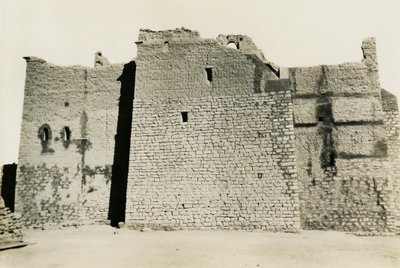 Simeons kloster, Aswan, Egypten, foto af Ugo Monneret de Villard af Ugo Monneret de Villard