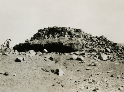 Ruiner i Goz Regeb-regionen, Sudan, fotografi af Ugo Monneret de Villard, ca. 1925 af Ugo Monneret de Villard