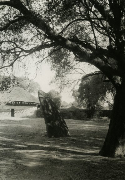 Stele i Axum, Etiopien, fotografi af Ugo Monneret de Villard, ca. 1937 af Ugo Monneret de Villard