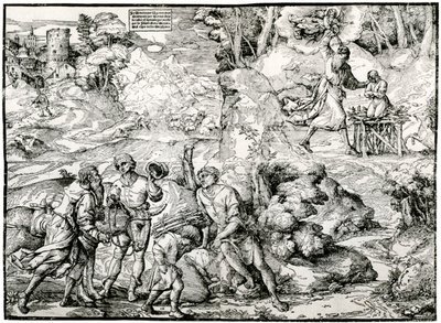 Abrahams Offer, 1516-1518, 1937 af Ugo da Carpi