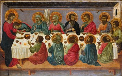Den sidste nadver, 1310-1315 af Ugolino di Nerio