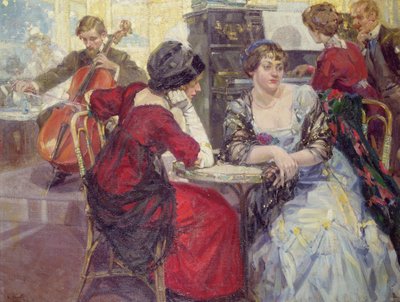 Cafescene af Ulisse Caputo