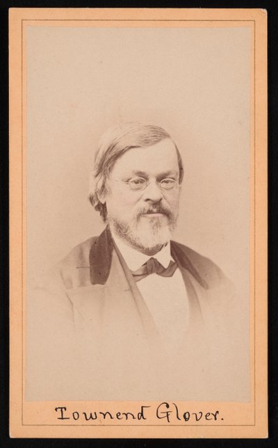 Portræt af Townend Glover 1813-1883, 1873. af Ulke Bros