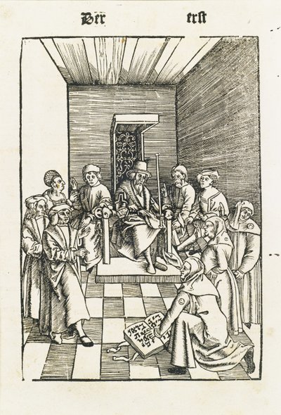 Jødisk ed fra Laienspiegel, Augsburg af Ulrich Tengler