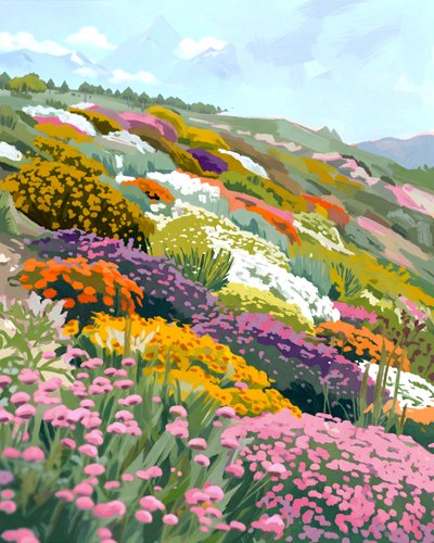 Bloomscape af Uma Gokhale