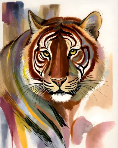 Tiger Gaze: Den vilde udstråling af Uma Gokhale