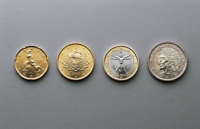20 cent, 50 cent af Umberto Boccioni