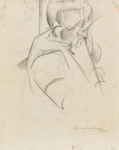 Buste af moderen af Umberto Boccioni