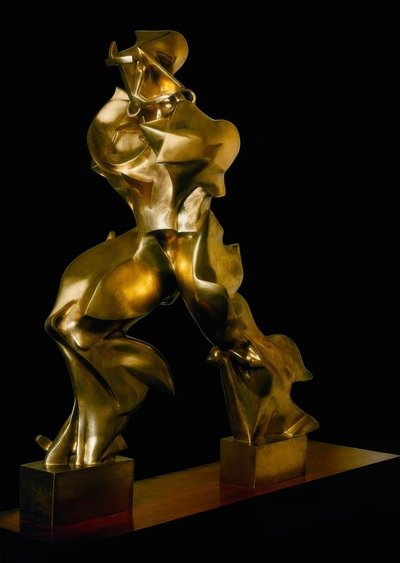 Unikke former for kontinuitet i rummet af Umberto Boccioni