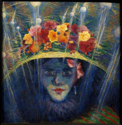 Modernes Idol af Umberto Boccioni