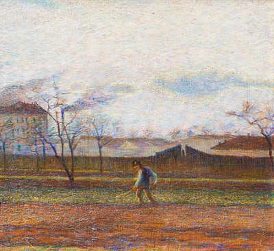 Bonde arbejder af Umberto Boccioni