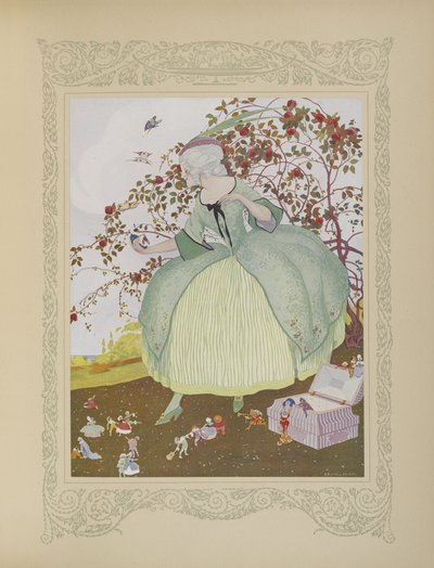 Gracieuse havde først en vis glæde ved at se sådan en ekstraordinær ting, illustration fra 