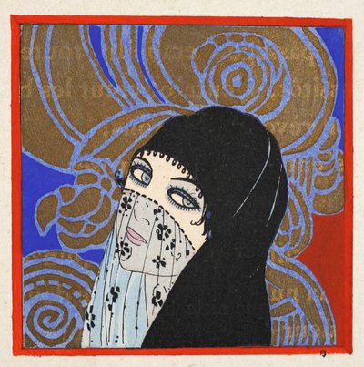 Lil-Aaroussa (stenciltryk) af Umberto Brunelleschi
