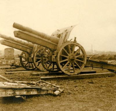 155 kanoner, c1914-c1918 af Unbekannt