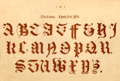 17. århundrede. Kirketekst MS., 1862 af Unbekannt