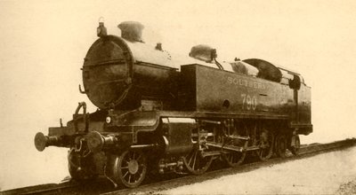 2-6-4 Tank Engine, Southern Railway, 1930. af Unbekannt