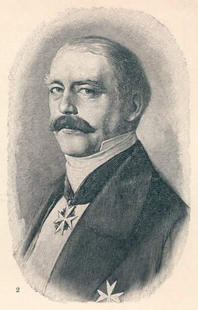2 - Otto Von Bismarck på fire stadier af sin karriere, 1907 af Unbekannt