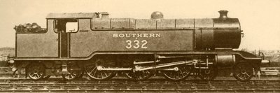 4-6-4 Baltic Tank Engine, Southern Railway, 1930. af Unbekannt