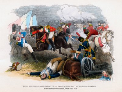 5. Regiment af Dragoon Guards, Slaget ved Salamanca, 22. juli 1812 af Unbekannt