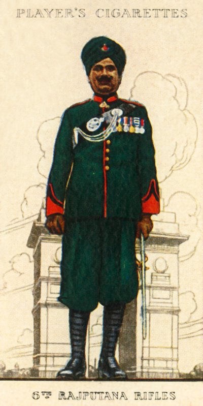 6. Rajputana Rifles, 1936. af Unbekannt