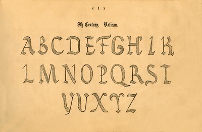 8. århundrede. Vatikanet, 1862 af Unbekannt