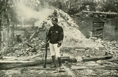 En belgisk forpost, 1919. af Unbekannt