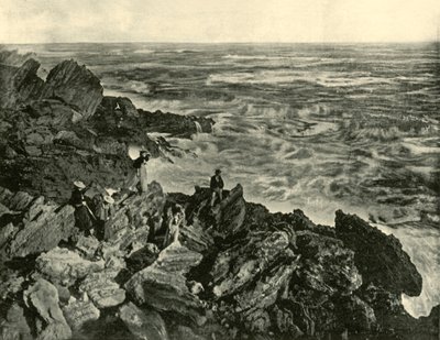 En kystscene ved Warrnambool, 1901. af Unbekannt