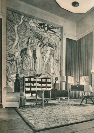 Et samlerstudie, c1925 af Unbekannt