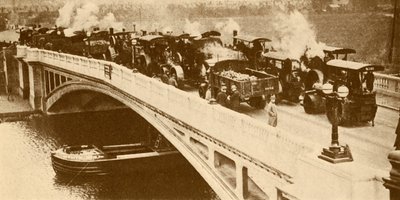 En betonbro over Themsen ved Caversham, c1930. af Unbekannt