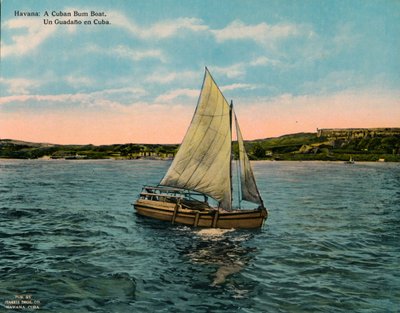 En cubansk bumboat, Havana, c1920 af Unbekannt
