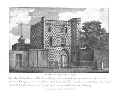 A Curious Gate at Stepney, 1791 af Unbekannt