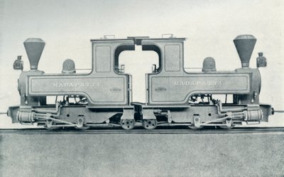 Et dobbeltlokomotiv, 1922. af Unbekannt