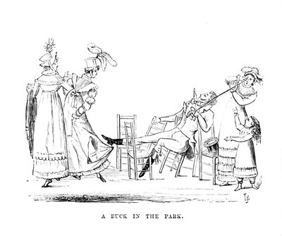 En and i parken, c1870 af Unbekannt