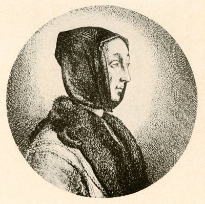 En hollandsk dame i pels og hætte, midten af det 17. århundrede, 1937. af Unbekannt