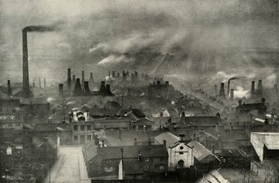A Factoryscape in the Potteries, 1938 af Unbekannt