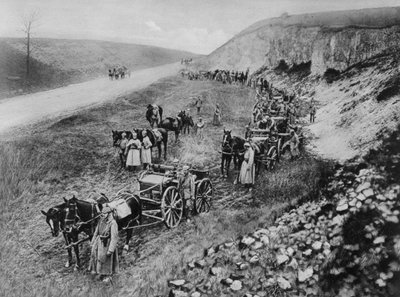 En tysk maskingeværenhed, Første Verdenskrig, 1915 af Unbekannt