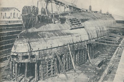 En stor bedrift delvist gennemført. Leonardo da Vinci hviler i tørdok, 1936 af Unbekannt