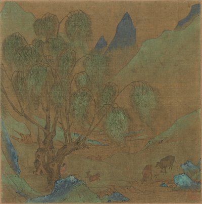 En pastoral scene, 1271-1368. af Unbekannt