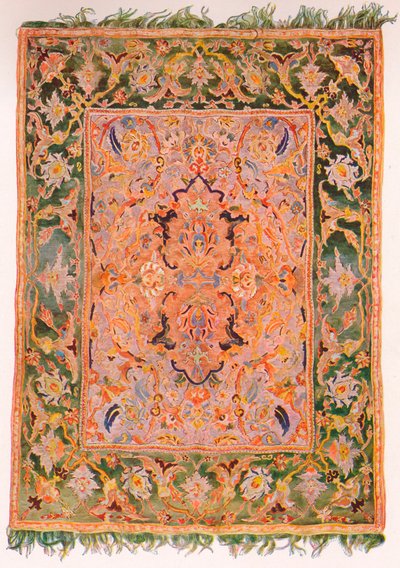 Et polonaise tæppe fra Persien, c1630, 1923 af Unbekannt