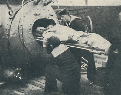 Et rekompressionskammer, 1936 af Unbekannt