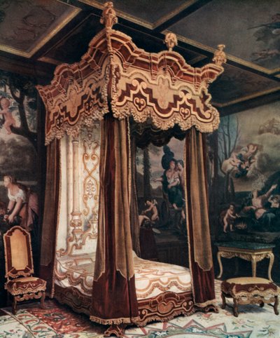 Et kongeligt sengested, 1910 af Unbekannt