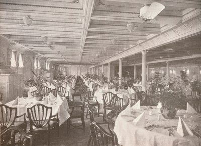 En Royal Mail Dining Hall, 1914 af Unbekannt